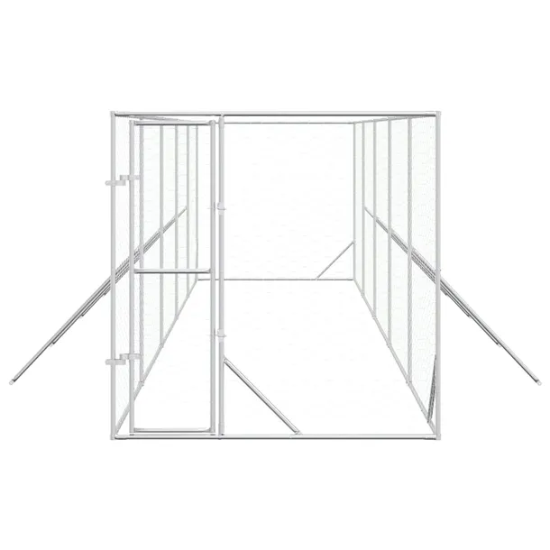 klatka-dla-psa-2x10x2m-srebrna-dlugosc-200-cm