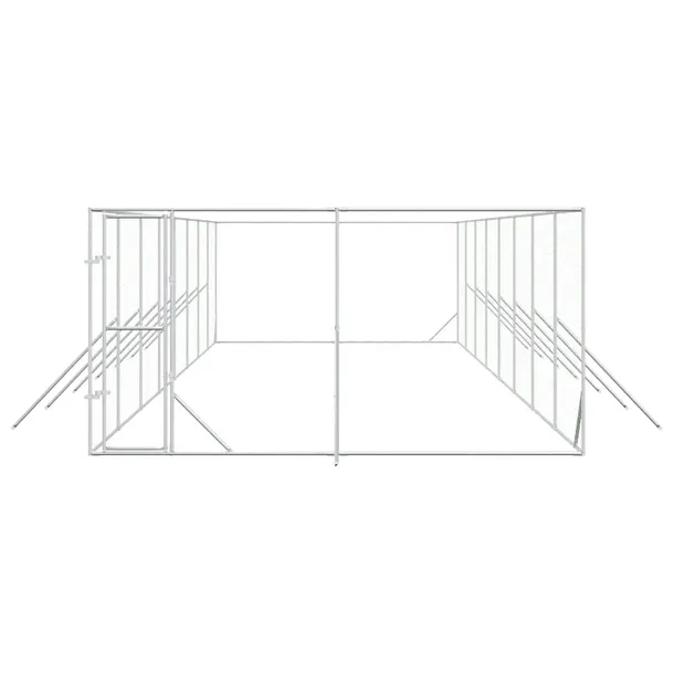 klatka-dla-psa-4x16x2m-srebrna-szerokosc-16-cm