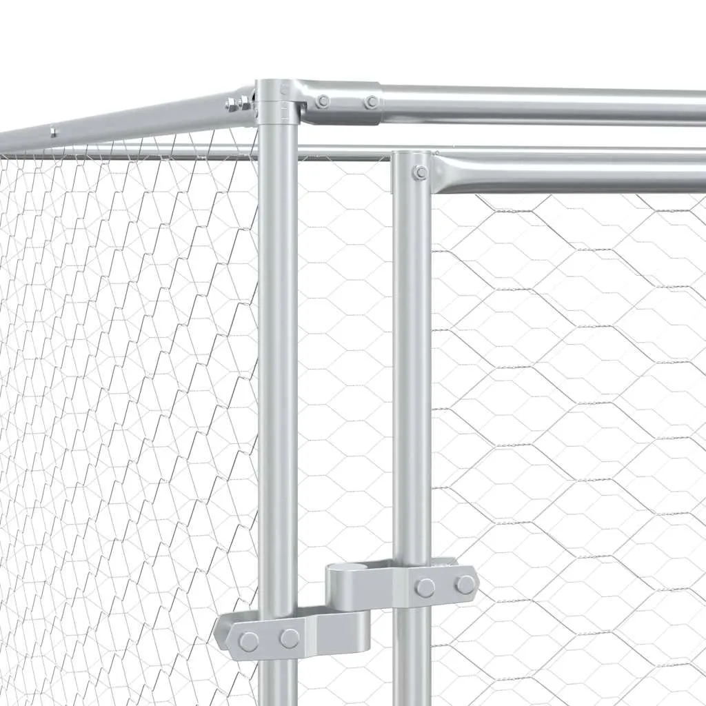 klatka-dla-psa-4x16x2m-srebrna