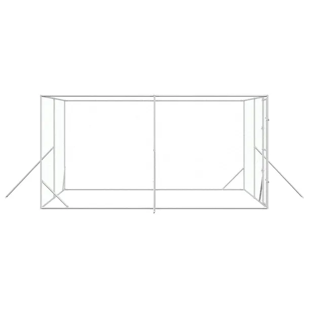 klatka-dla-psa-4x4x2m-srebrna-szerokosc-4-cm
