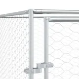 klatka-dla-psa-4x4x2m-srebrna-material-wykonania-metal