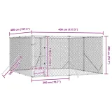 klatka-dla-psa-4x4x2m-srebrna-marka-inna
