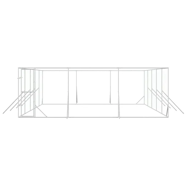 klatka-dla-psa-6x10x2m-srebrna-szerokosc-10-cm