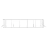 klatka-dla-psa-6x10x2m-srebrna-wysokosc-200-cm