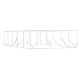 klatka-dla-psa-6x10x2m-srebrna-material-wykonania-metal