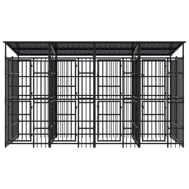 kojec-dla-psa-391x200x228-cm-czarny-szerokosc-200-cm