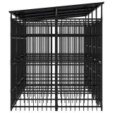 kojec-dla-psa-391x200x228-cm-czarny-wysokosc-228-cm