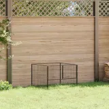 kojec-dla-psa-100x100x70cm-czarny-stal-stan-nowy