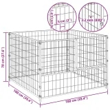 kojec-dla-psa-100x100x70cm-czarny-stal-marka-inna