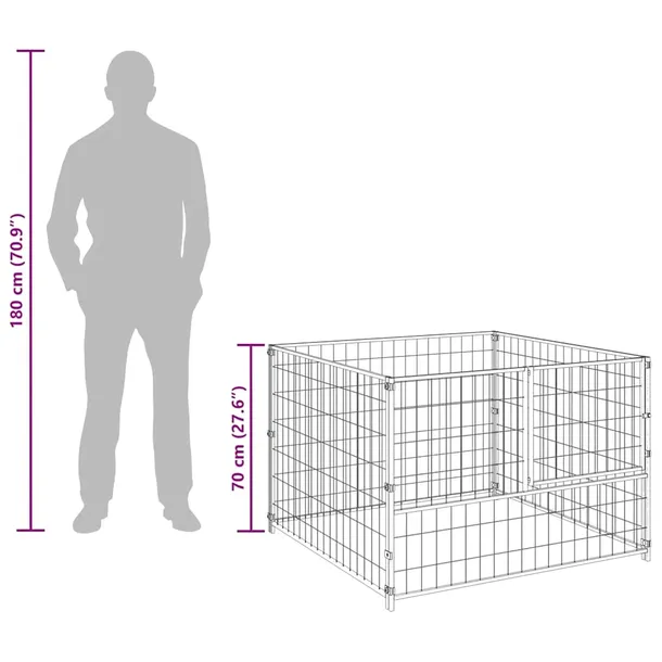 kojec-dla-psa-100x100x70cm-czarny-stal-wysokosc-produktu-70-cm