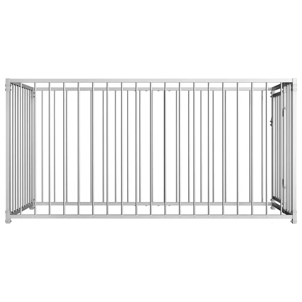 kojec-dla-psa-100x200x100cm-srebrny-dlugosc-50-cm