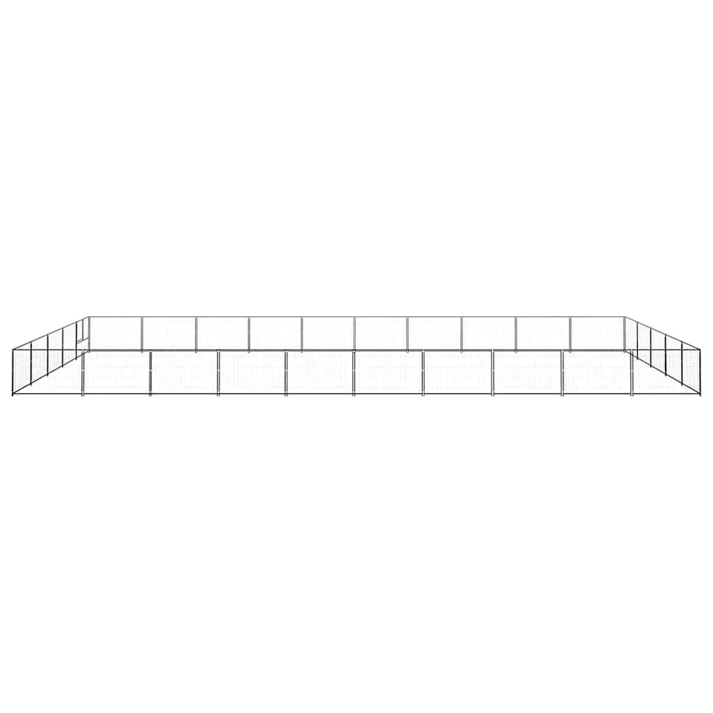 kojec-dla-psa-100x70x70-cm-stal-czarny