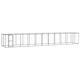 kojec-dla-psa-121x220x180-cm-czarno-srebrny