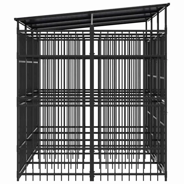 kojec-dla-psa-295x200x228-cm-czarny-wysokosc-228-cm