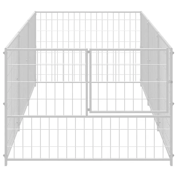 kojec-dla-psa-300x100x70-srebrny-dlugosc-300-cm