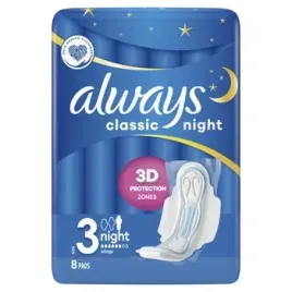 always-classic-night-podpaski-ze-skrzydelkami-8-sztuk