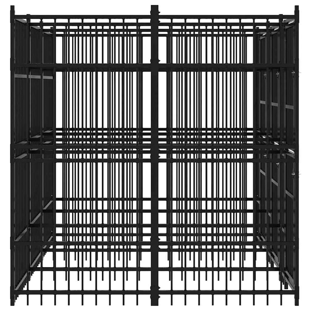 kojec-dla-psa-384x192x200cm-czarny