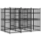 kojec-dla-psa-384x192x200cm-czarny-material-wykonania-metal