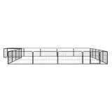 kojec-dla-psa-500x500x50-cm-czarny-stan-nowy
