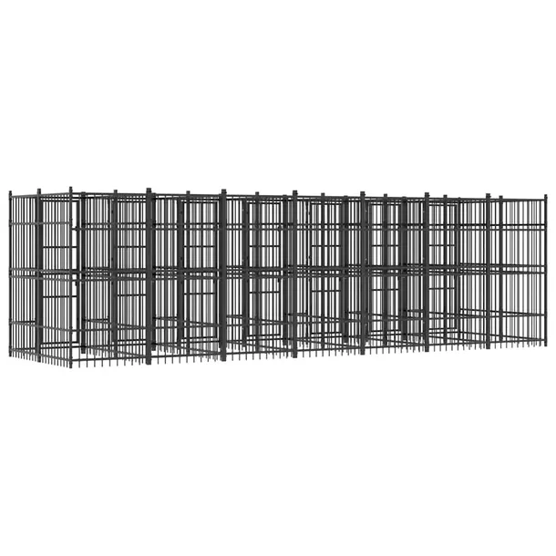 kojec-dla-psa-672x192x200-cm-czarny-material-wykonania-metal