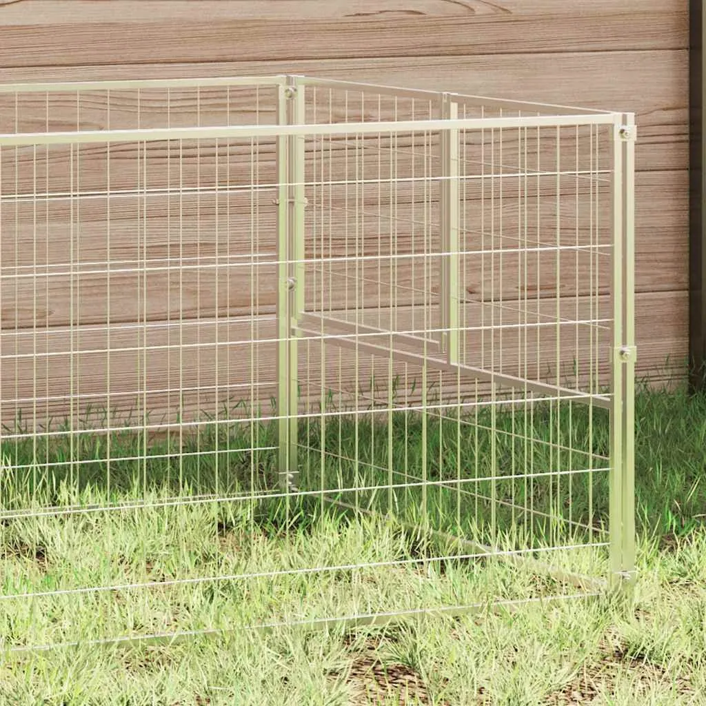 kojec-dla-psa-700x100x70-cm-srebrny-stan-nowy