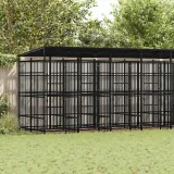 kojec-dla-psa-775x200x228-cm-czarny-stan-nowy