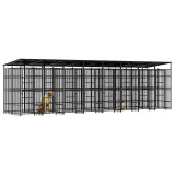 kojec-dla-psa-775x200x228-cm-czarny-dlugosc-50-cm