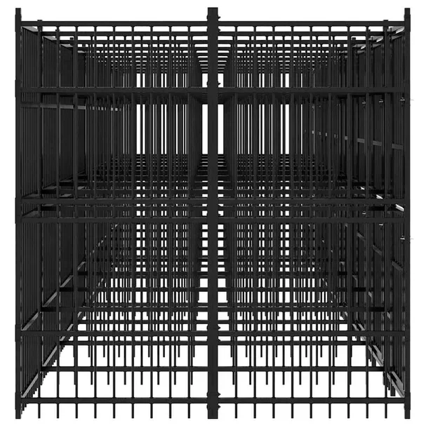 kojec-dla-psa-864x192x200-cm-czarny-wysokosc-200-cm