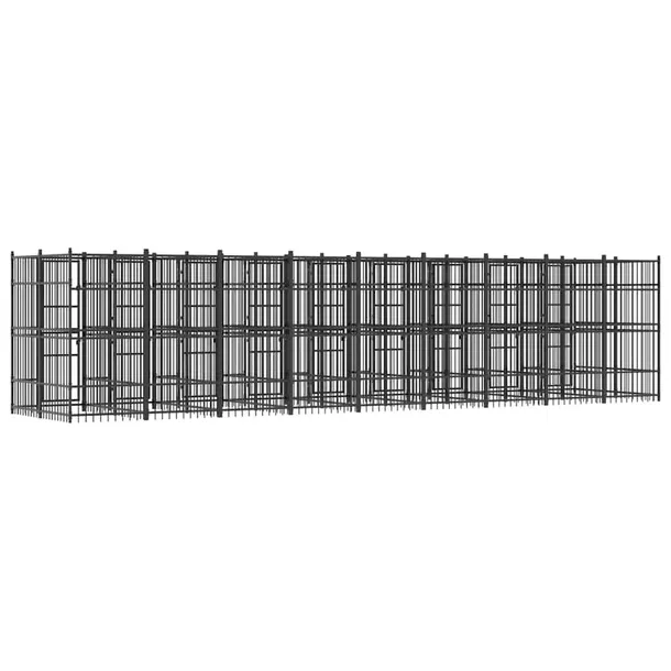 kojec-dla-psa-864x192x200-cm-czarny-material-wykonania-metal