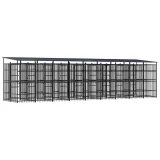 kojec-dla-psa-871x200x228-cm-czarny-material-wykonania-metal