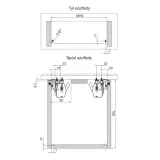 prowadnice-comfortslide-ii-3d-450mm-push-open-stan-nowy