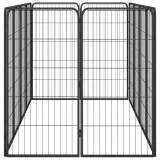 kojec-dla-psa-12-paneli-czarny-50x100-cm-stal-dlugosc-50-cm