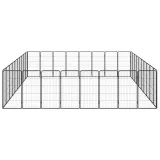 kojec-dla-psa-36-paneli-czarny-50x100-cm-stal-dlugosc-50-cm