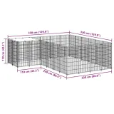 kojec-dla-psa-czarny-847-m-stalowy-material-wykonania-metal