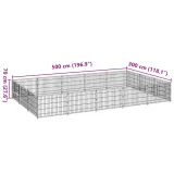 kojec-dla-psa-srebrny-15-m-stalowy-material-wykonania-metal