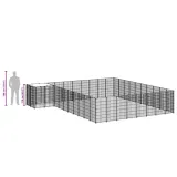 kojec-dla-psa-srebrny-2541-m-stalowy-marka-vidaxl