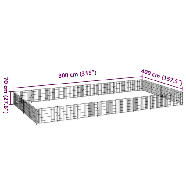 kojec-dla-psa-srebrny-32-m-stalowy-material-wykonania-metal