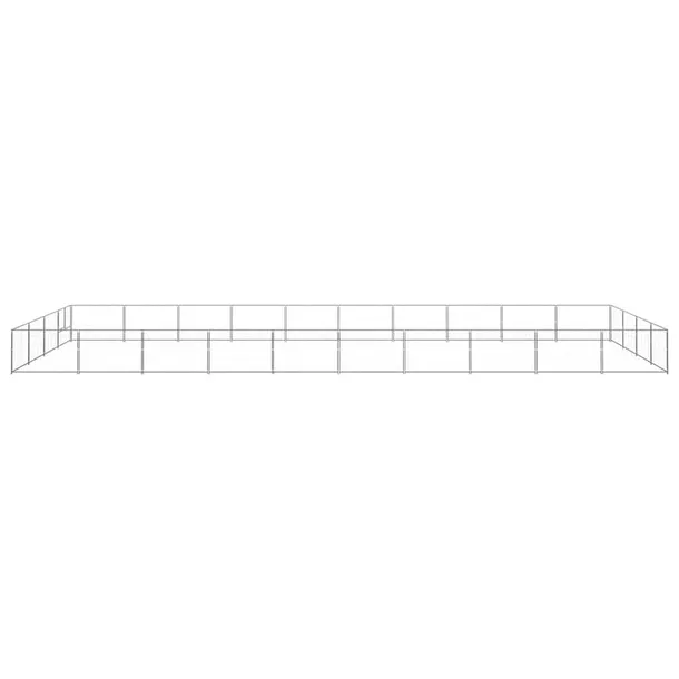 kojec-dla-psa-srebrny-40-m-stalowy-dlugosc-100-cm
