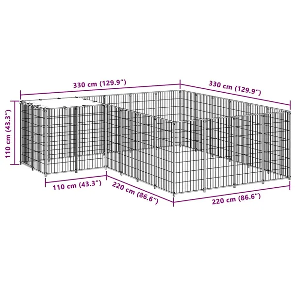 kojec-dla-psa-srebrny-847-m-stalowy-material-wykonania-metal