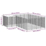 kojec-dla-psa-srebrny-847-m-stalowy-material-wykonania-metal