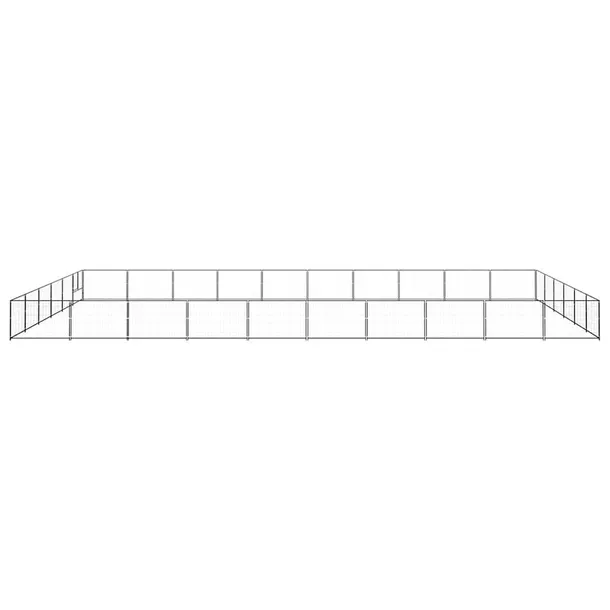 kojec-dla-psow-100x60x70-cm-stal-czarny-dlugosc-100-cm