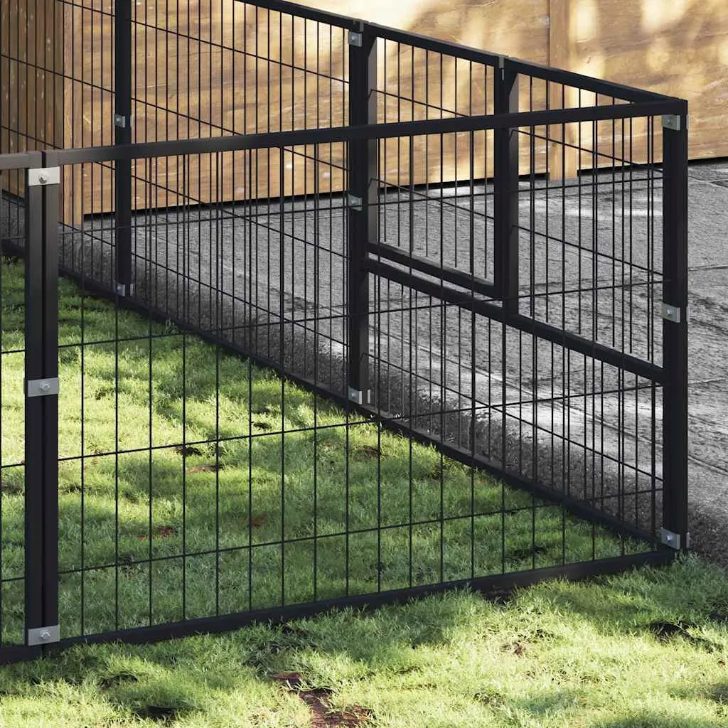 kojec-dla-psow-100x70cm-stal-czarny-stan-nowy