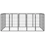 kojec-dla-psow-250x150x100-cm-czarny-stan-nowy