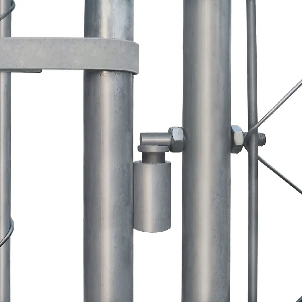 kojec-dla-psow-2x2x1m-stal-srebrny