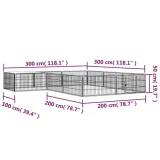 kojec-dla-psow-300x300x50-cm-czarny-wysokosc-50-cm