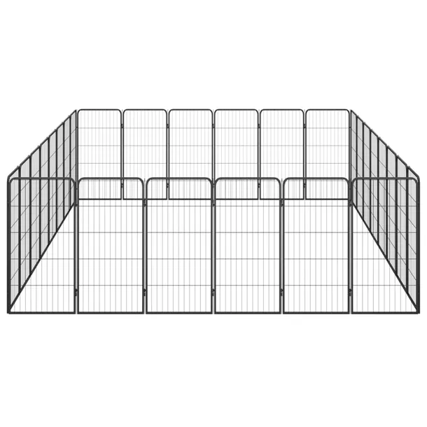 kojec-dla-psow-400x300x100-cm-czarny-dlugosc-50-cm