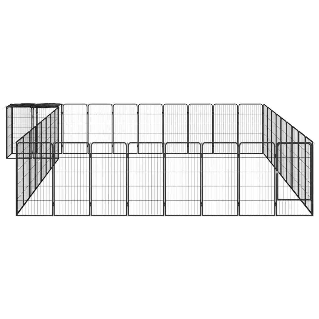 kojec-dla-psow-500x450x100-cm-czarny