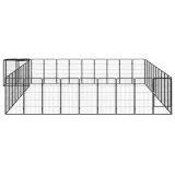 kojec-dla-psow-550x500x100-cm-czarny-stan-nowy
