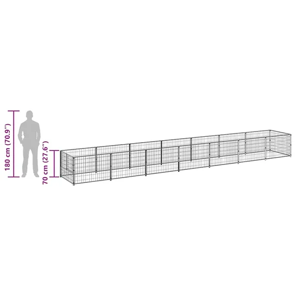 kojec-dla-psow-700x100x70-cm-czarny-szerokosc-produktu-100-cm
