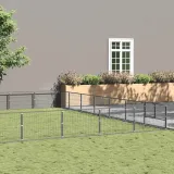kojec-dla-psow-700x700x70-cm-srebrny-stan-nowy